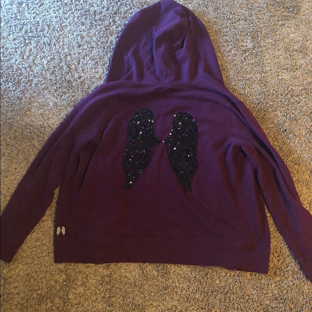 Plum VS angel wings sweater